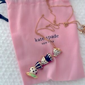 NWT Kate spade ♠️ Tea Time 🫖 necklace